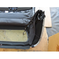 06 BMW Z4 E85 #1334 Convertible Soft Top Roof Frame Glass Window Black