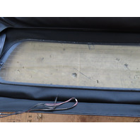 06 BMW Z4 E85 #1334 Convertible Soft Top Roof Frame Glass Window Black