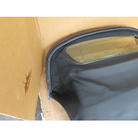 06 BMW Z4 E85 #1334 Convertible Soft Top Roof Frame Glass Window Black