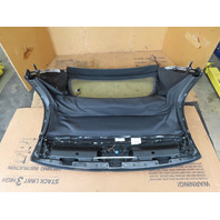 06 BMW Z4 E85 #1334 Convertible Soft Top Roof Frame Glass Window Black