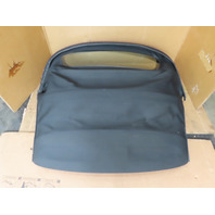06 BMW Z4 E85 #1334 Convertible Soft Top Roof Frame Glass Window Black