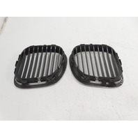 97 BMW Z3 E36 1.9L #1335 Grill Pair, Hood Kidney 51138397503 51138397504