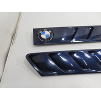 97 BMW Z3 E36 1.9L #1335 Grill Pair, Exterior Hood Gill 51138397505 51138397506