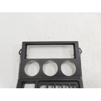 97 BMW Z3 E36 1.9L #1335 Trim, Center Console Gauge Climate Radio Black 51168398879