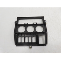 97 BMW Z3 E36 1.9L #1335 Trim, Center Console Gauge Climate Radio Black 51168398879