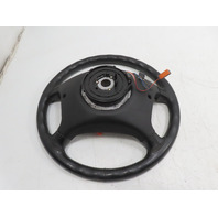 97 BMW Z3 E36 1.9L #1335 Steering Wheel, Black Leather 4-Spoke