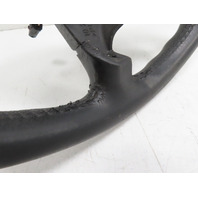 97 BMW Z3 E36 1.9L #1335 Steering Wheel, Black Leather 4-Spoke
