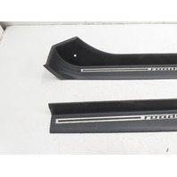 97 BMW Z3 E36 1.9L #1335 Trim Pair, Door Sill "ROADSTER" Script 51478397501, 51478397502