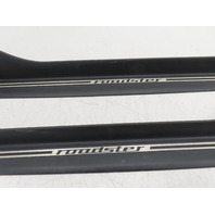 97 BMW Z3 E36 1.9L #1335 Trim Pair, Door Sill "ROADSTER" Script 51478397501, 51478397502