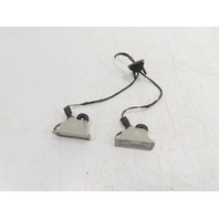 97 BMW Z3 E36 1.9L #1335 Light Lamp Pair License Plate w/ Wiring Rear