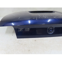 97 BMW Z3 E36 1.9L #1335 Trunk Lid Rear Blue 96-99 PRE-FACELIFT