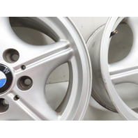 97 BMW Z3 E36 1.9L #1335 Wheel Set, Style 35 Z-Star 16x7 Silver 36111092260