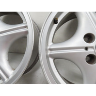 97 BMW Z3 E36 1.9L #1335 Wheel Set, Style 35 Z-Star 16x7 Silver 36111092260