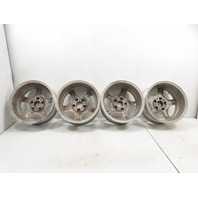 97 BMW Z3 E36 1.9L #1335 Wheel Set, Style 35 Z-Star 16x7 Silver 36111092260