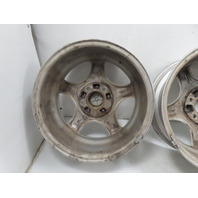 97 BMW Z3 E36 1.9L #1335 Wheel Set, Style 35 Z-Star 16x7 Silver 36111092260
