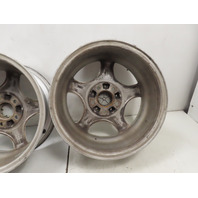 97 BMW Z3 E36 1.9L #1335 Wheel Set, Style 35 Z-Star 16x7 Silver 36111092260