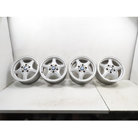 97 BMW Z3 E36 1.9L #1335 Wheel Set, Style 35 Z-Star 16x7 Silver 36111092260