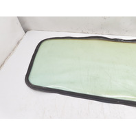 97 BMW Z3 E36 1.9L #1335 Window, Rear View, Plastic, Convertible Top, Zip Fast