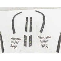97 BMW Z3 E36 1.9L #1335 Rail Mount Bracket Set Weather Seal Hardtop Convertible