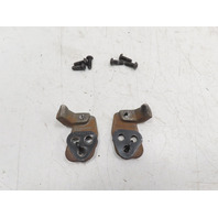 97 BMW Z3 E36 1.9L #1335 Base Plate Mount Bracket Pair Hardtop Front Latch