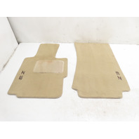 97 BMW Z3 E36 1.9L #1335 Floor Mats Pair, Carpet Beige Left & Right