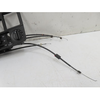 1988 BMW 325i E30 #1336 Climate Control, A/C Heater Lever Knob Cable Trim