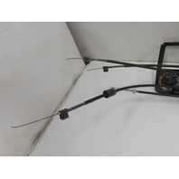 1988 BMW 325i E30 #1336 Climate Control, A/C Heater Lever Knob Cable Trim