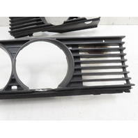 1988 BMW 325i E30 #1336 Grill Set Headlight Bezel Surround Gill Exterior LH & RH