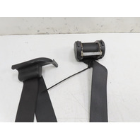 1988 BMW 325i E30 #1336 Seatbelt, Left or Right Side Rear Black Convertible OEM