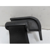 1988 BMW 325i E30 #1336 Seatbelt, Left or Right Side Rear Black Convertible OEM