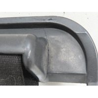 1988 BMW 325i E30 #1336 Seatbelt, Left or Right Side Rear Black Convertible OEM