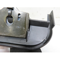 1988 BMW 325i E30 #1336 Seatbelt, Left or Right Side Rear Black Convertible OEM