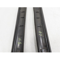 1988 BMW 325i E30 #1336 Trim, A-Pillar Black Left & Right Convertible 51431884375 51431884376