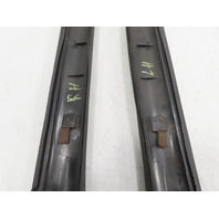 1988 BMW 325i E30 #1336 Trim, A-Pillar Black Left & Right Convertible 51431884375 51431884376