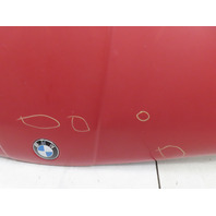 1988 BMW 325i E30 #1336 Hood Front Red OEM 41611955457