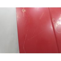 1988 BMW 325i E30 #1336 Hood Front Red OEM 41611955457
