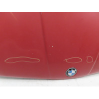 1988 BMW 325i E30 #1336 Hood Front Red OEM 41611955457