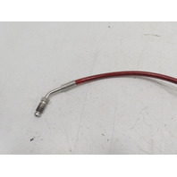1988 BMW 325i E30 #1336 Stainless Steel Clutch Line SS Red V2