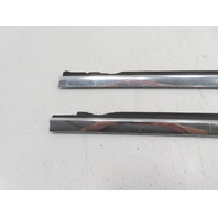 1988 BMW 325i E30 #1336 Trim Pair Molding Window Sill Scraper Rear Convertible