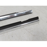 1988 BMW 325i E30 #1336 Trim Pair Molding Window Sill Scraper Rear Convertible