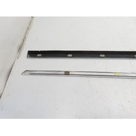 1988 BMW 325i E30 #1336 Trim Pair Molding Window Sill Scraper Front Convertible