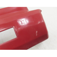 1988 BMW 325i E30 #1336 Bumper Side Cover Pair Rear Corner Cap Red