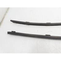 1988 BMW 325i E30 #1336 Door Window Pair Trim Scraper Convertible LH & RH