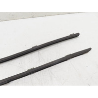 1988 BMW 325i E30 #1336 Door Window Pair Trim Scraper Convertible LH & RH