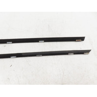 1988 BMW 325i E30 #1336 Door Window Pair Trim Scraper Convertible LH & RH