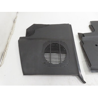 1988 BMW 325i E30 #1336 Trim Kick Panel Speaker Grill Pair Black