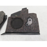 1988 BMW 325i E30 #1336 Trim Kick Panel Speaker Grill Pair Black