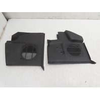 1988 BMW 325i E30 #1336 Trim Kick Panel Speaker Grill Pair Black