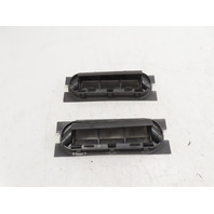 1988 BMW 325i E30 #1336 Air Vent Pair Trunk Flap Cab Pressure Black 64228397713