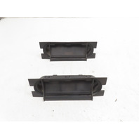 1988 BMW 325i E30 #1336 Air Vent Pair Trunk Flap Cab Pressure Black 64228397713